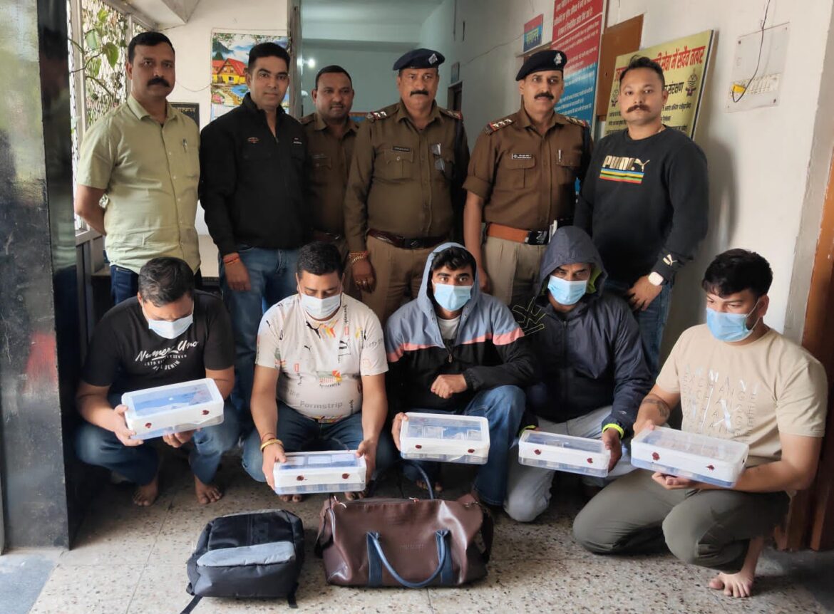 हल्द्वानी पुलिस को मिली बड़ी कामयाबी घर में लगाया जा रहा था ऑन लाइन सट्टा, पहुंच गई पुलिस, मची भगदड़