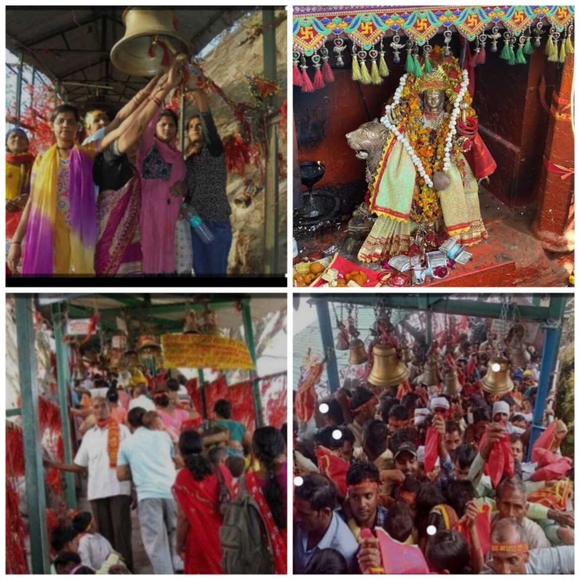 चैत्र नवरात्र की प्रथम दिन मां पूर्णागिरि के दर्शन के लिए सुबह से ही लगी भक्तों की भीड़