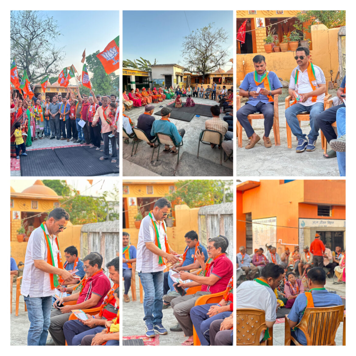 ✍️✍️भाजपा नेता व उत्तराखंड राज्य आंदोलनकारी प्रकाश चंद्र आर्या द्वारा की गई नगवानाथ में नुक्कड़ सभा 👉