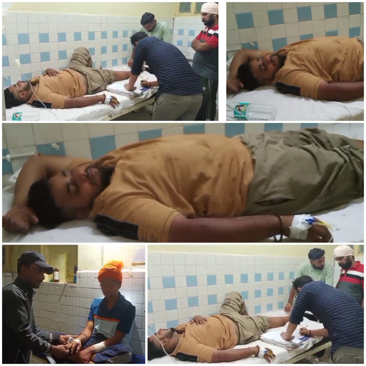 ✍️✍️बारातियों ने सिख श्रद्धालुओं में किया हमला दो श्रद्धालु गंभीर रूप से घायल तीर्थ यात्रियों को बाइक समेत खाई में फेंका 👉