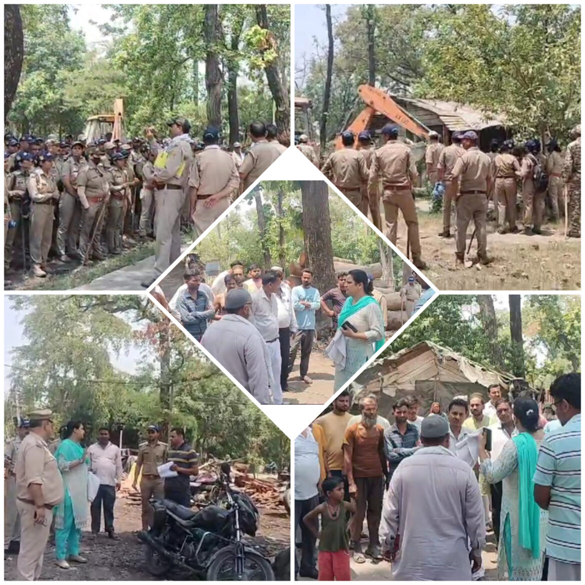 ✍️✍️वन विभाग ने चलाया अतिक्रमण हटाओ अभियान👉