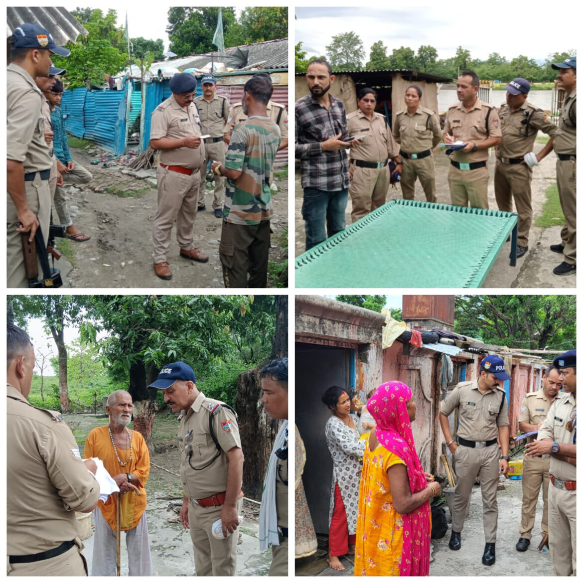 ✍️बनबसा पुलिस द्वारा चलाया गया बाहरी राज्यों से आए हुए लोगों का सत्यापन अभियान👉