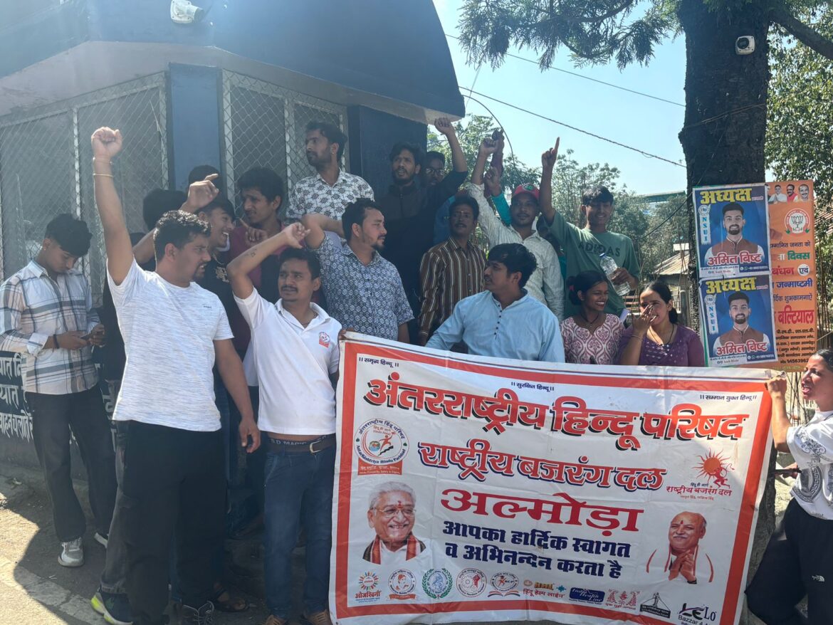 ✍️अल्मोड़ा बालिका इंटर कालेज के पास अगर पार्किंग निर्माण किया गया तो शासन , प्रशासन को खामियाजा भुगतना पड़ेगा।👉 नरेन्द्र सिंह