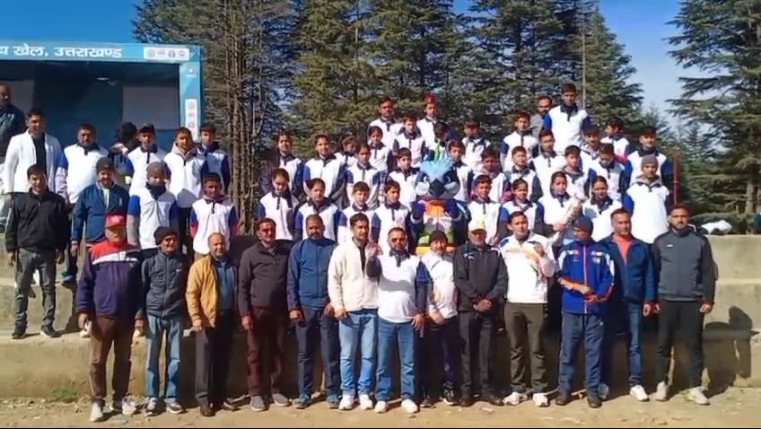 ✍️38वें राष्ट्रीय खेलों की मसाल का लोहाघाट पहुंचने पर खेल प्रेमियों ने किया स्वागत👉