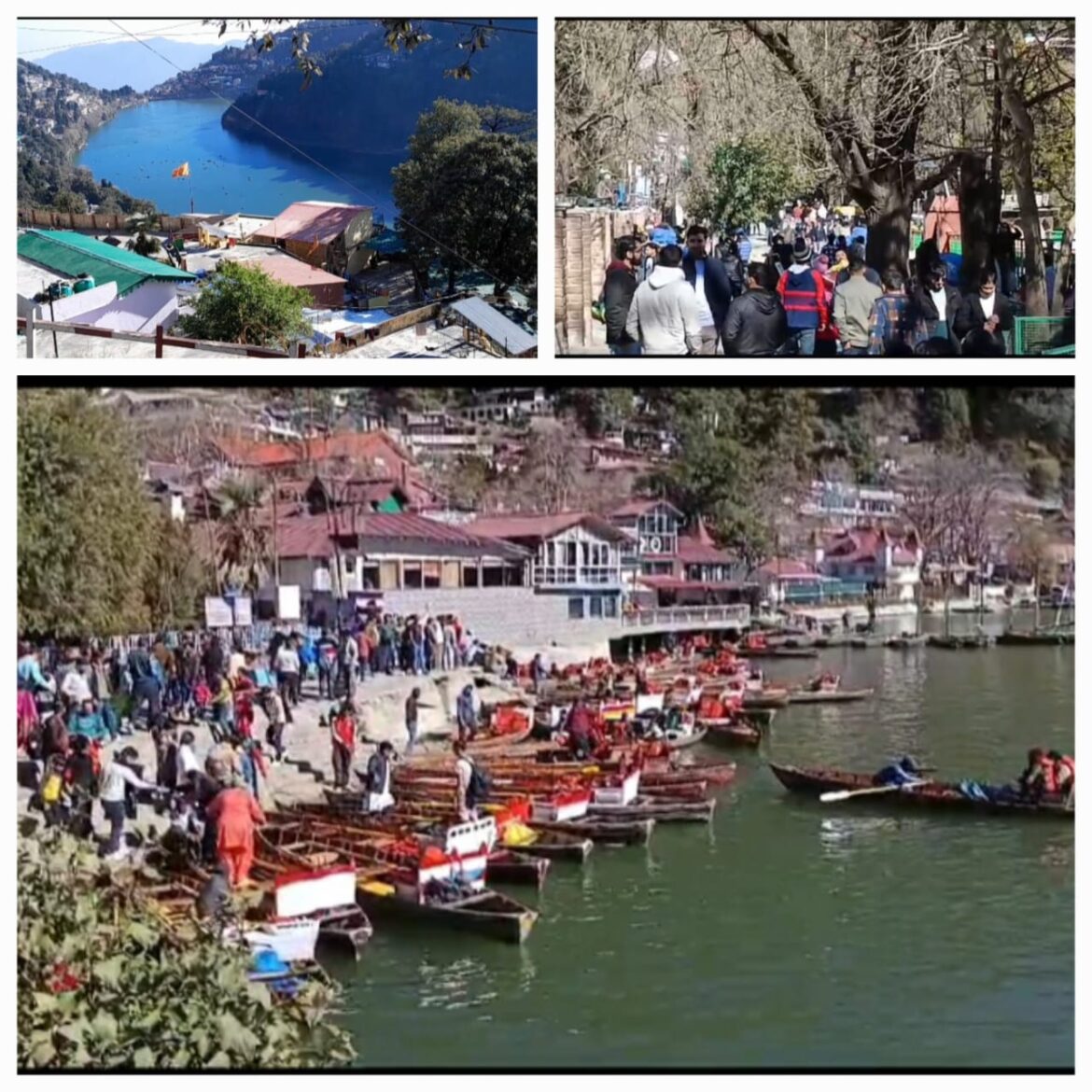 ✍️नैनीताल हुआ मौसम सुहावना चले आइये।पर्यटक स्थलों का लीजिए आनंद👉