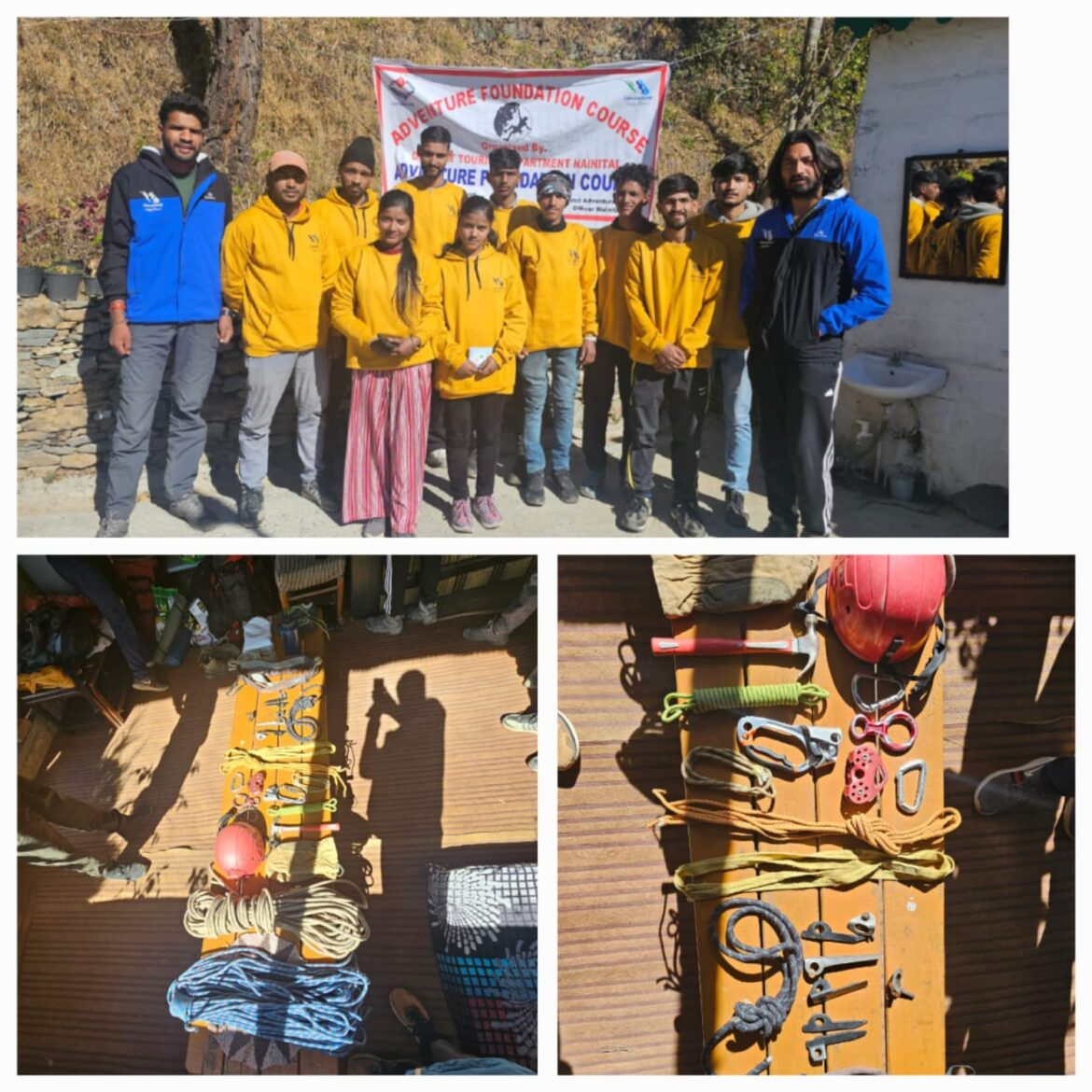 ✍️पर्यटन विभाग द्वारा एडवेंचर फाउंडेशन कोर्स की शुरुआत👉