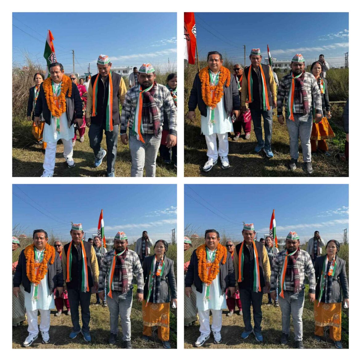 ✍️कांग्रेस प्रत्याशी उमेश राठौर उर्फ बॉबी भाई ने अपने गृह क्षेत्र अमाऊं बालाजी कॉलोनी में किया जनसंपर्क कर👉