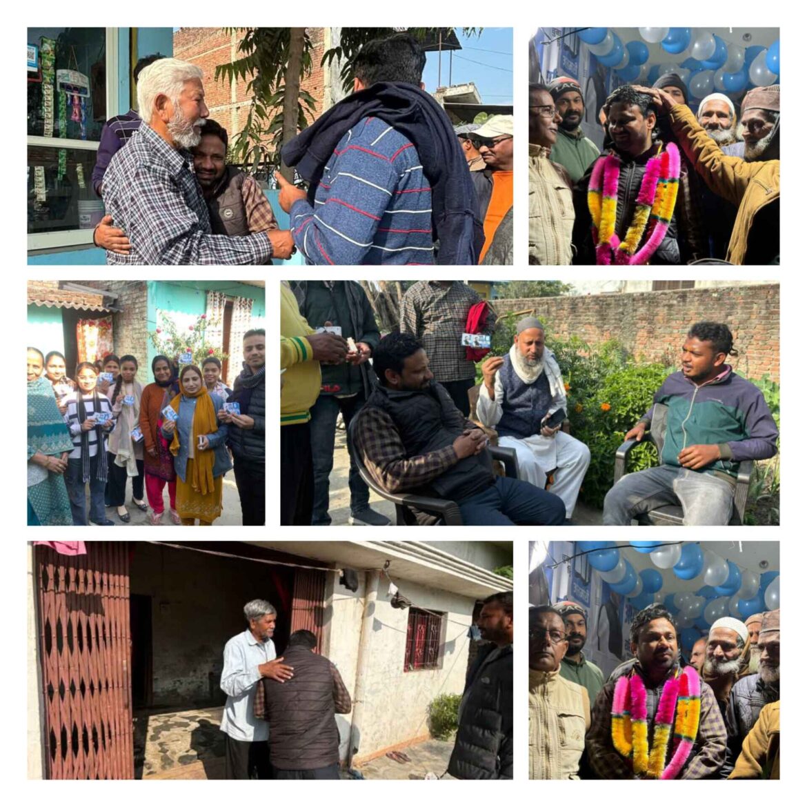 ✍️निर्दलीय प्रत्याशी राशिद अंसारी ने वार्डों मे चलाया जनसंपर्क अभियान जनता का समर्थन मिलता आ रहा नजर, वार्ड नंबर 3 मे किया चुनावी कार्यालय का शुभारंभ👉