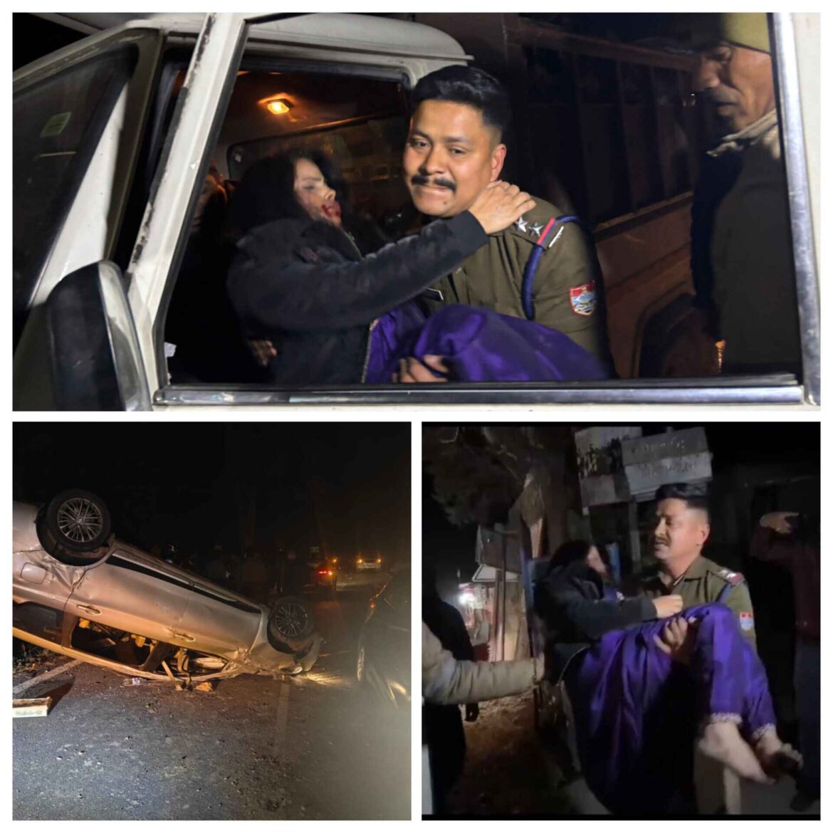 ✍️सरोवर नगरी नैनीताल से घूमकर लौट रहे पर्यटकों का वाहन हुआ क्षतिग्रस्त👉