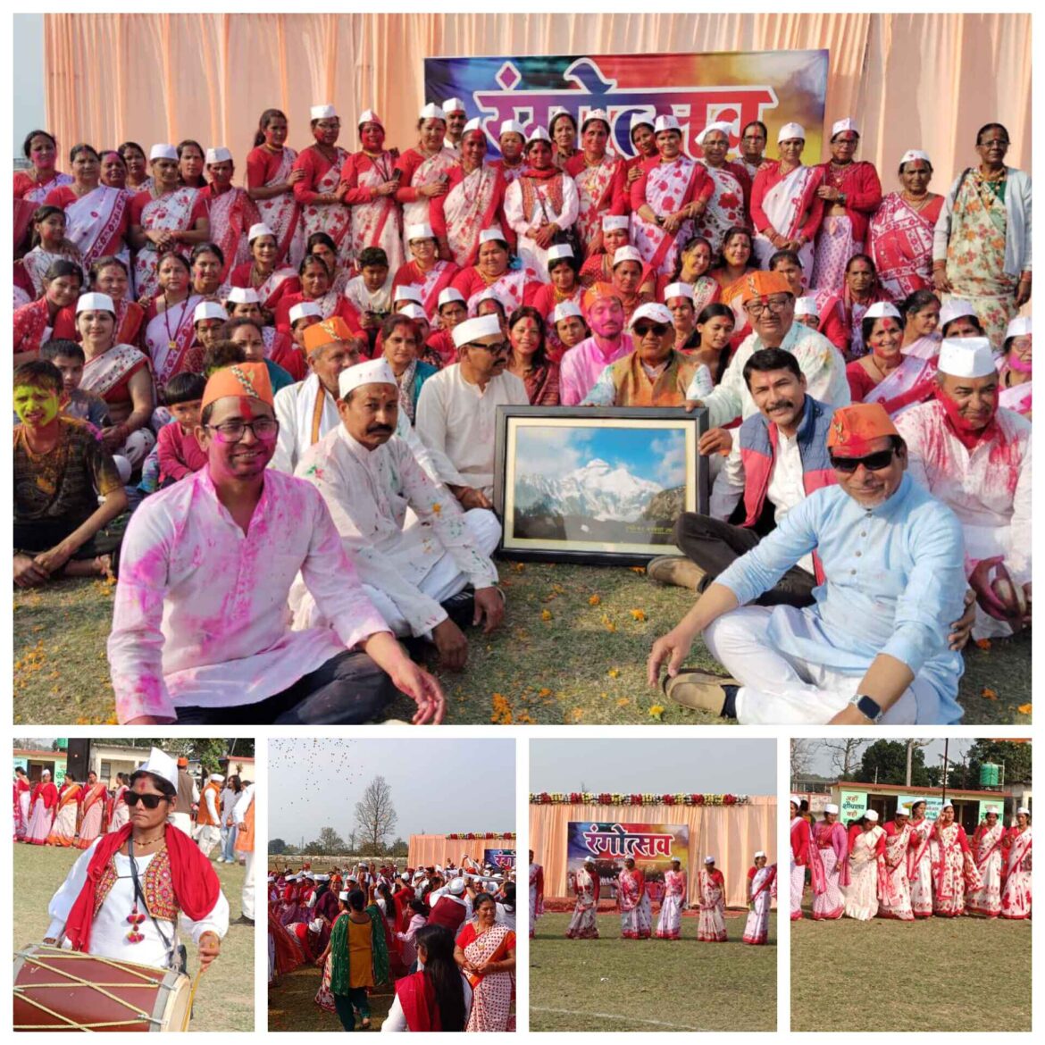 ✍️मिनी स्टेडियम बनबसा में हुआ रंगोत्सव 2025 का भव्य आयोजन👉