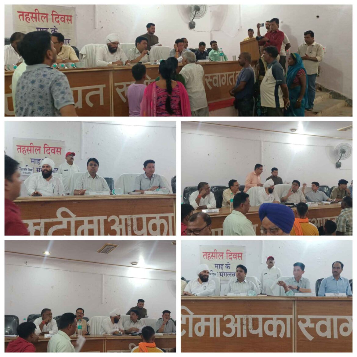 ✍️आज खटीमा तहसील दिवस के मोके पर खटीमा पहुंचे जिला अधिकारी ने लोगों की सुनी समस्या👉