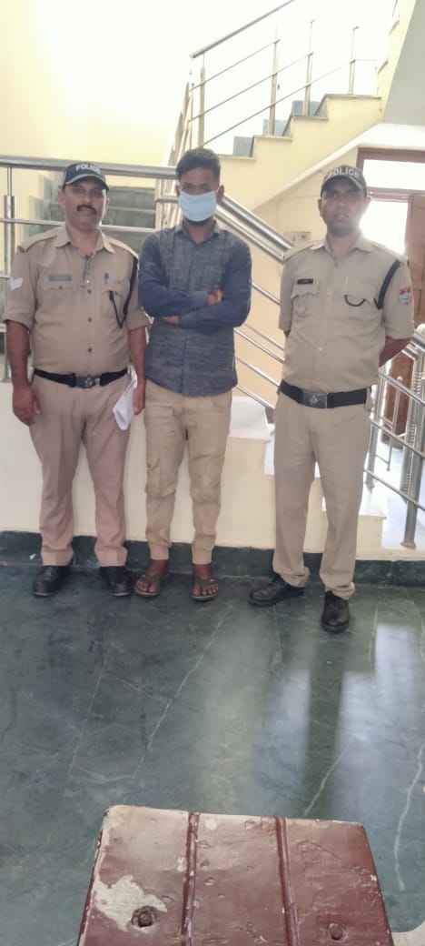✍️चकरपुर पुलिस द्वारा किया वारंटी को गिरफ्तार👉