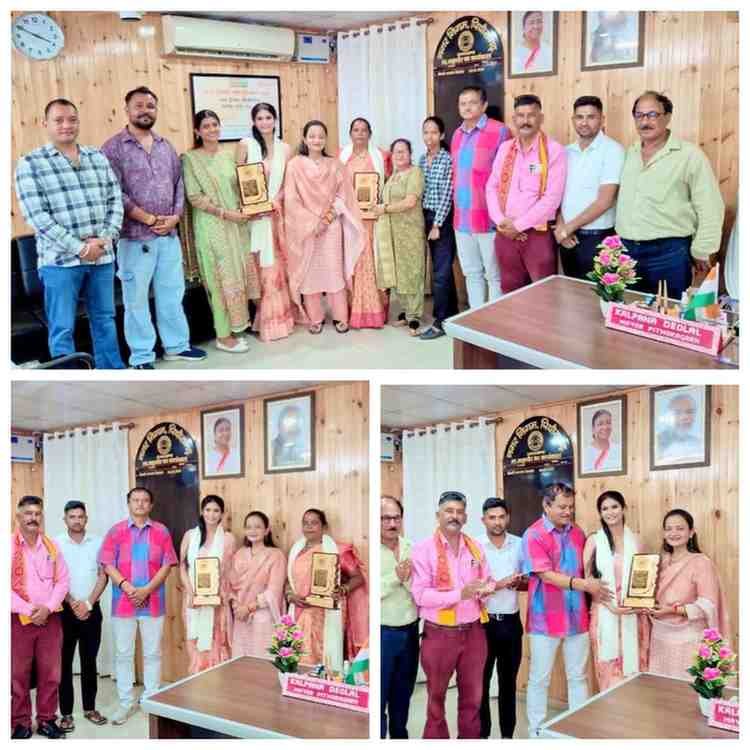 ✍️तीलूरौतेली सम्मान से गौरवान्वित कलावती देवी व निशा पुनेठा का नगर निगम में अभिनंदन👉