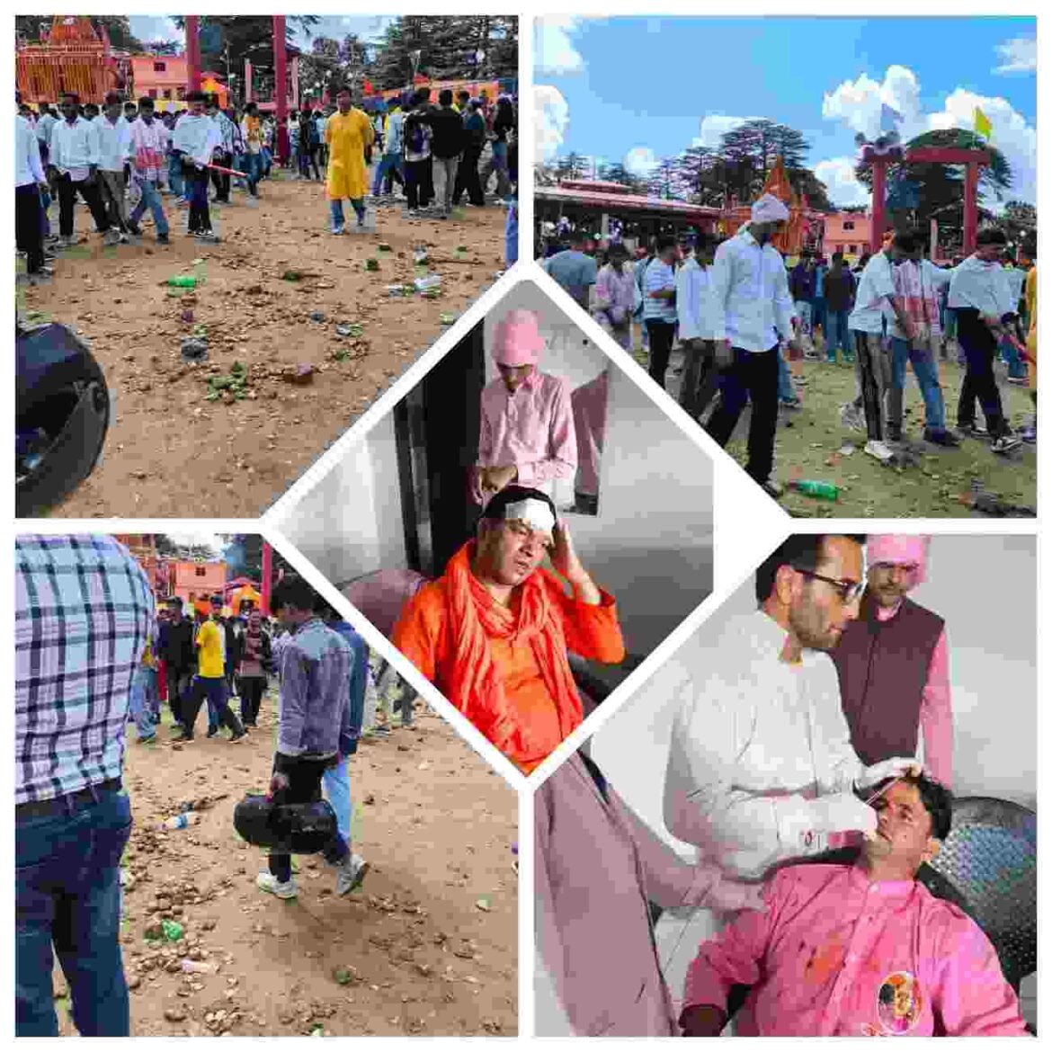 ✍️देवीधुरा बग्वाल में 180 से अधिक लोग घायल, तीन स्वास्थ्य शिविरों में मिला उपचार👉