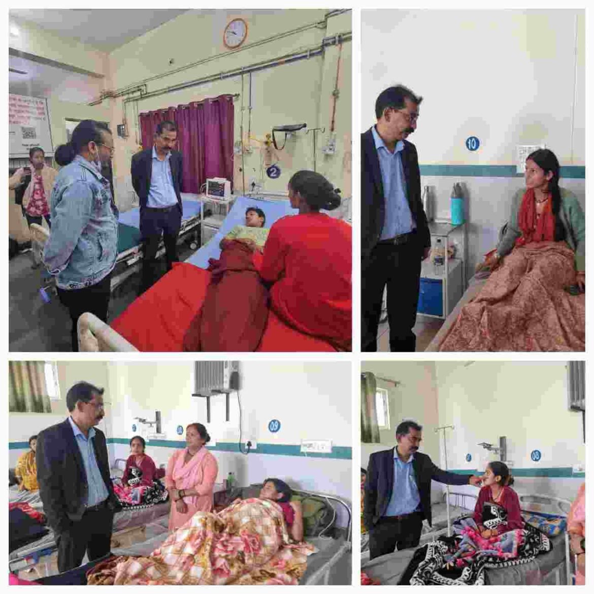 ✍️औचक निरीक्षण में खुली स्वास्थ्य विभाग की लापरवाही की पोल     उपस्थिति पंजिका में खामियां मिलने पर अधिकारियों को नोटिस, सीएमओ ने दी सख्त कार्रवाई की चेतावनी👉
