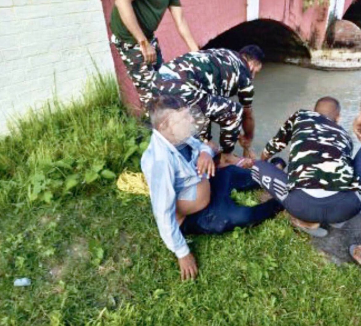 ✍️शारदा नहर में कूदा बुजुर्ग, SSB जवानों ने जान जोखिम में डालकर बचाई जान👉
